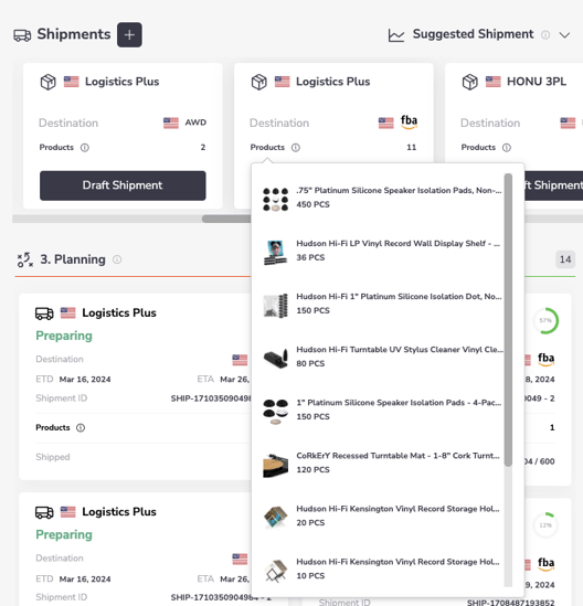 Integration Amazon Warehousing and Distribution & SKUPREME